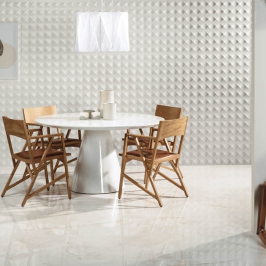 Loes Porcelanato Portinari Timeless Sgr Polido 100x100cm Retificado - Imagem principal - deec55e7-3554-420d-bccf-e860e8d093a7