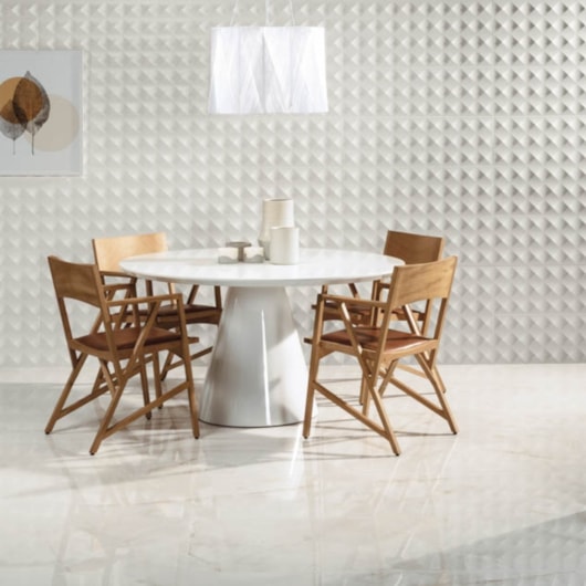 Loes Porcelanato Portinari Timeless Wh Natural 100x100cm Retificado - Imagem principal - 4de34f5e-5770-4617-a6a4-1664f4f86f31