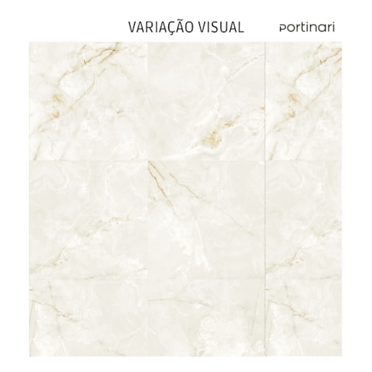 Loes Porcelanato Portinari Timeless Wh Natural 100x100cm Retificado - Imagem principal - e4b5fba5-78ab-4aa3-85f6-50fd216cee14