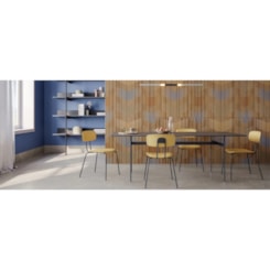 Loes Porcelanato Retificado 100x100cm Groove Mix Matte A Ceusa