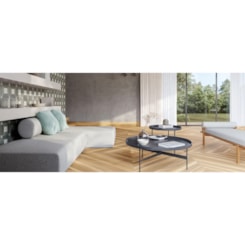 Loes Porcelanato Retificado 100x100cm Teca Square Be Natural A Ceusa