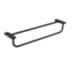 Loes Porta Toalha Duplo You Black Matte Deca 60cm - da0bdc49-4f84-4ca8-9ae0-7d1c2f730125