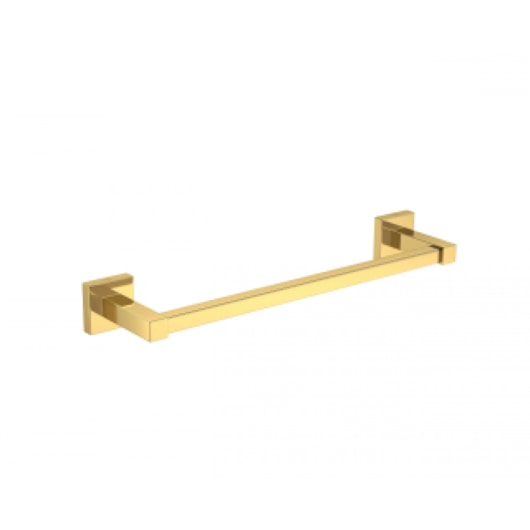 Loes Porta Toalha Quadratta Gold Deca 30cm - Imagem principal - 03744534-f707-4a64-910c-f29134279bfe