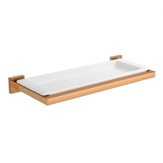 Loes Prateleira Quadratta  Red Gold Deca - Imagem principal - 2fc2904d-1a69-4aa6-afb2-a37a6e954147