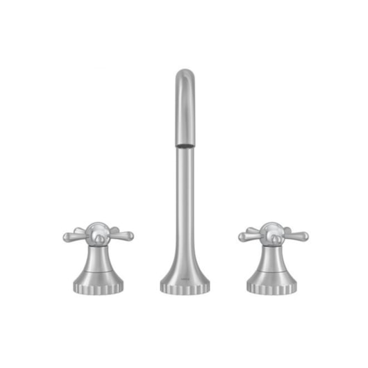Loes Torneira Para Lavatório De Mesa Bica Alta Pérola Cromado Deca - Imagem principal - 975166c6-1fea-4a29-9a0b-873750e37531