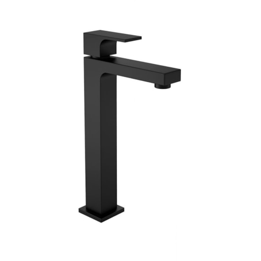 Loes Torneira Para Lavatório De Mesa Unic Bica Alta Black Matte Deca - Imagem principal - 502f8536-c9de-4b91-8fbb-a5689fb85bd4