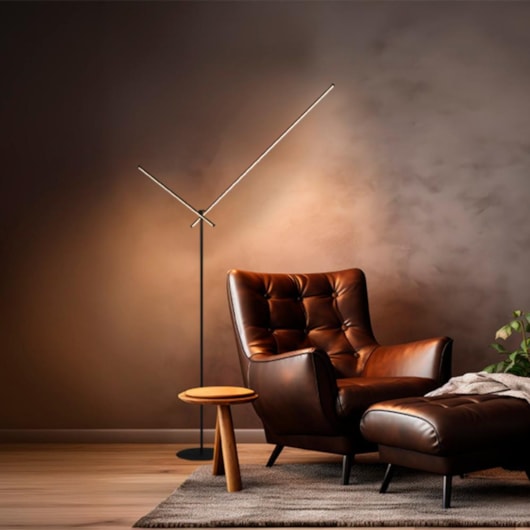 Luminária de Piso Led Pole 20W 3000K Taschibra - Imagem principal - 68530c7e-d4ce-41b2-9cfd-57f52a2c71aa