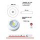 Luminária Led Touchlight Signature 1,5W Redonda Luz Branca 6500k 3 Pilhas AAA Avant - 307352d0-b53e-48a7-a215-f70c11180b04