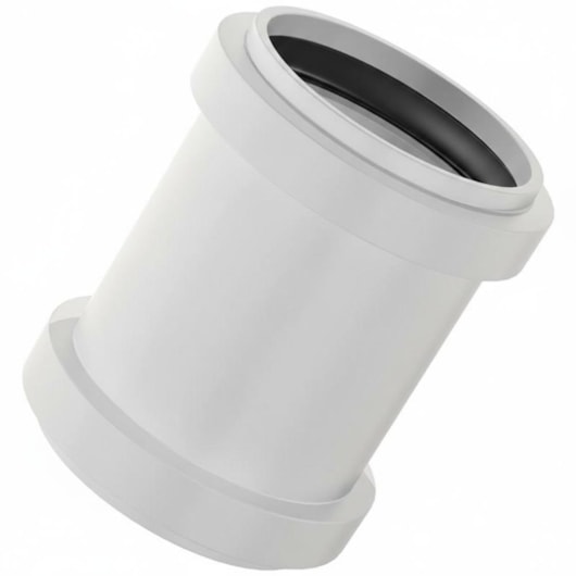 Luva De Correr Para Tubo De Esgoto Sn Fortlev 10cm - Imagem principal - a364edd6-cdf2-44d5-b8a2-3e652e00fb8b