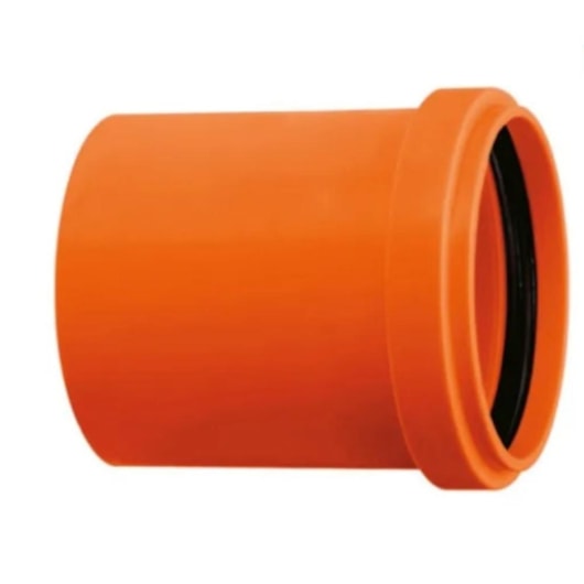 Luva Simples Esgoto Silentium DN40 Amanco - Imagem principal - 89b34bb8-f82d-4a5c-ba26-d28c9ab58f60