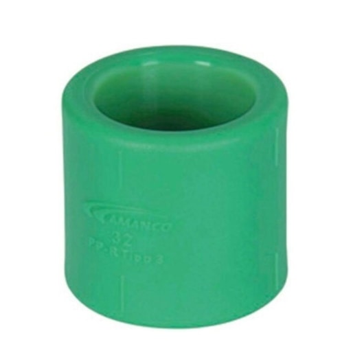 Luva Simples PPR Amanco 3,2cm - Imagem principal - 15b11f00-f750-4d63-b0fc-f725ae99fc18