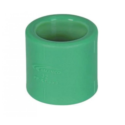 Luva Simples Ppr Fêmea Para Fêmea Amanco 40mm - Imagem principal - f1da87bb-b9c1-498a-a62a-a7ffe4e42106