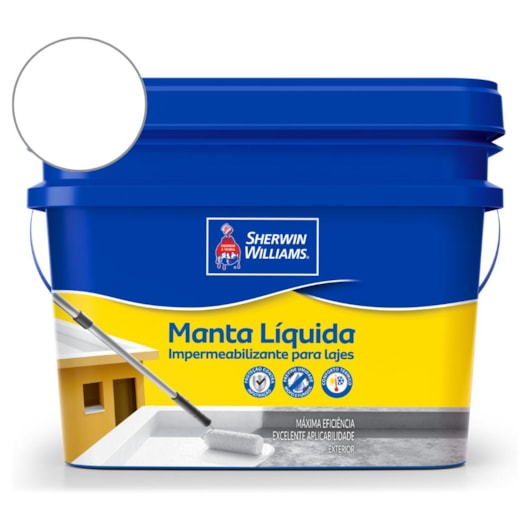 Manta Liquida Para Lajes Sherwin Williams 12Kg - Imagem principal - 8d238162-ee80-4d01-9a66-3fbb25deec43