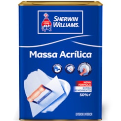 Massa Acrílica Sherwin Williams 25kg Massa Acrílica Sherwin Williams 25kg