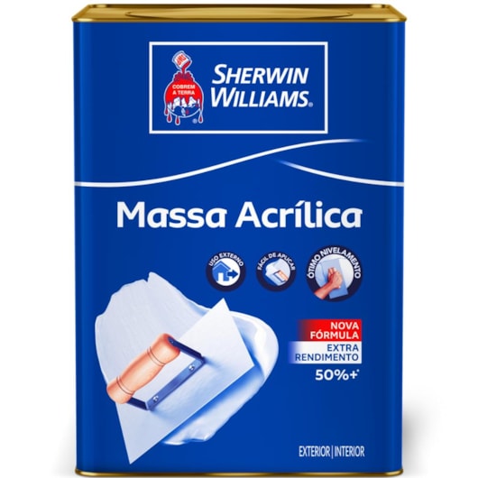 Massa Acrílica Sherwin Williams 25kg - Imagem principal - e105cb0a-8db8-4887-bb68-823b68063471