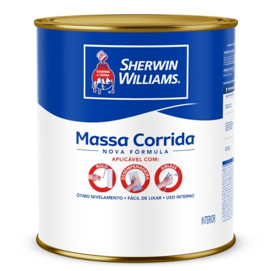 Massa Corrida Sherwin Williams 1,5KG - Imagem principal - 6d70f235-fdd0-4ace-93d9-9b9b6aa12c40