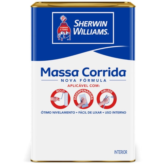 Massa Corrida Sherwin Williams 25Kg - Imagem principal - 0e8deadb-e00b-4aa8-9fd3-8a61e86716db