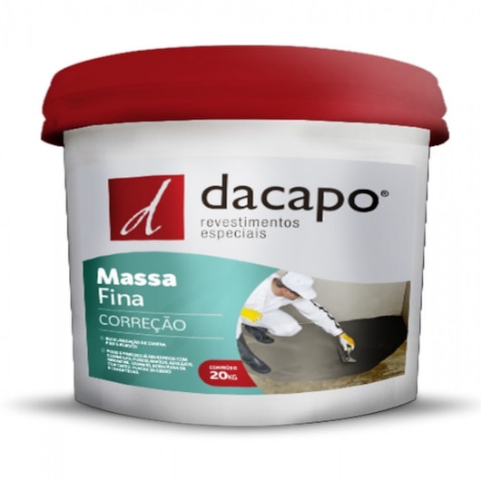 Massa Fina De Correção Dacapo 20kg - Imagem principal - 2cda0087-5940-4cc0-883d-b3482cbf6901