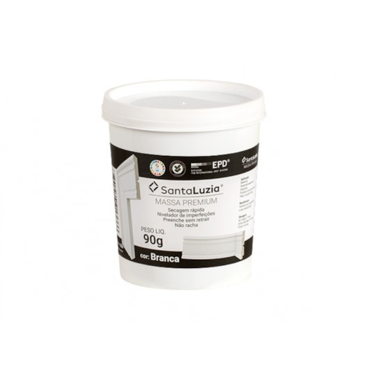 Massa Flex Premium Branca 90g Santa Luzia - Imagem principal - 11df2c98-74b2-4253-8240-fed07b111ae1