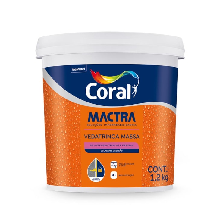 Massa Vedatrinca Coral 1,2kg