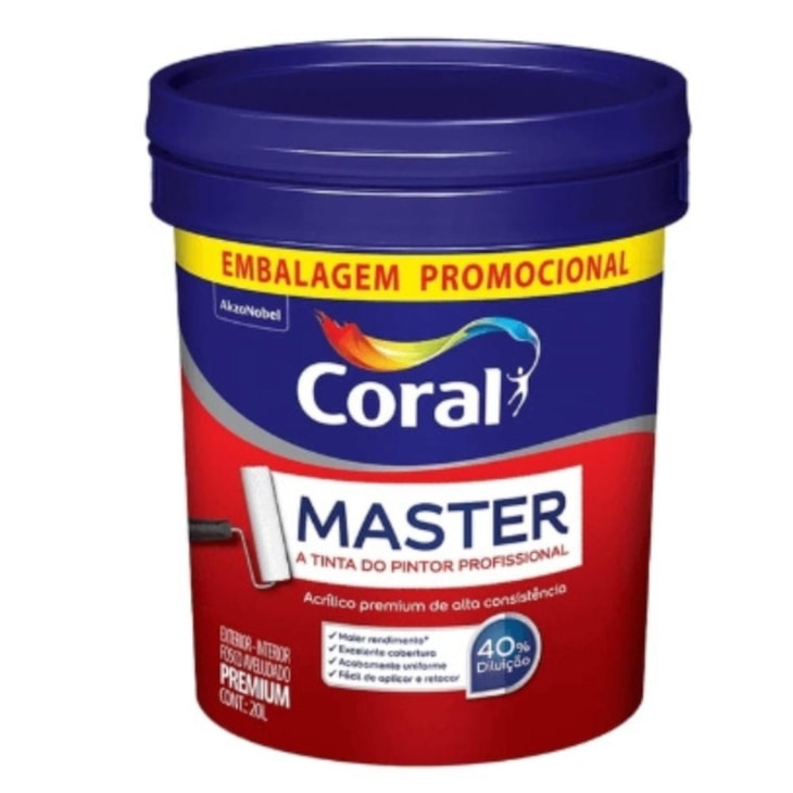 Master Branco Balde Coral 20L