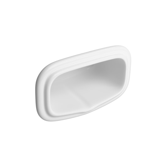 Meia Saboneteira De Louça Branco Deca 7,5x15 cm - Imagem principal - 047bc600-8845-4cab-9a1f-66e7c7a562a9