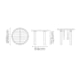 Mesa Cassino em Polipropileno Branco Tramontina - 278e62b5-87d0-4805-89cb-01a4396b05ee