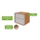 Mesa De Cabeceira Loop Amêndoa Móveis Lopas - 8dae7aed-6810-4b5a-8e01-aaf6c2538c9f