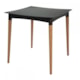 Mesa Diana 69,5X69,5 em Polipropileno Preto com Pernas de Madeira Tramontina - b999e15e-521e-4075-9930-0cc72404ea5b