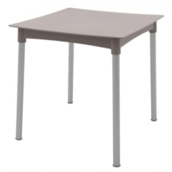 Mesa Diana Em polipropileno Com Pernas De Aluminio Tramontina Mesa Diana Em polipropileno Com Pernas De Aluminio Tramontina