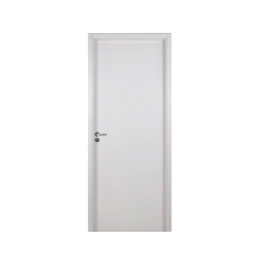 MGM KIT PORTA MELAMÍNICA MADEIRA LISA  ABERTURA DIREITA 215X64X12CM BRANCO       - Imagem principal - 59406ef4-730e-4df7-ba29-0d376dbcd76d