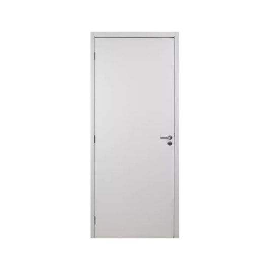 MGM KIT PORTA MELAMÍNICA MADEIRA LISA SEMI-OCA ABERTURA ESQUERDA 215X74X7CM BRANCO - Imagem principal - 4d803185-4d08-4c54-9c26-272dc91d2e89