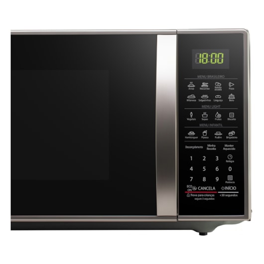 Micro-ondas Easyclean Prata LG 30L 127V - Imagem principal - d1def8c1-73ba-456f-b746-0572023b5391