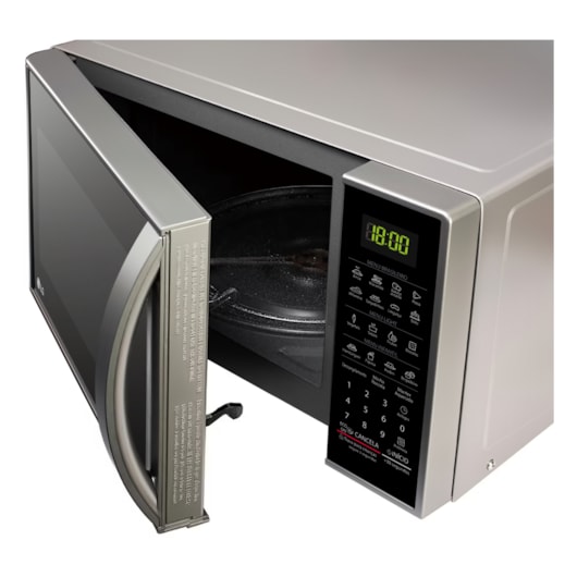 Micro-ondas Easyclean Prata LG 30L 127V - Imagem principal - 288eeb39-21d9-4a26-9463-110e05ce0c9a