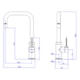 Misturador Bica Alta Para Cozinha De Mesa Cromado Deca - b9775334-a03a-4dc4-aaaf-407e9825fc24