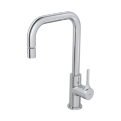 Misturador Bica Alta Para Cozinha De Mesa Cromado Deca