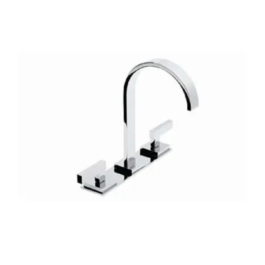 Misturador Bicomando Para Lavatório Fusion Bica Alta Roca - Imagem principal - 1833442e-bc9a-4063-97d2-f152cabc2434