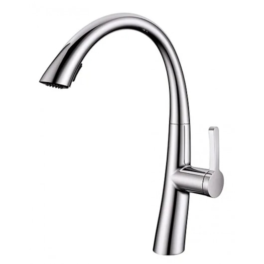 Misturador Com Mangueira Retratil Elipt Cromado Lexxa - Imagem principal - 6f31c4af-8a13-4832-8541-182d48bb274a