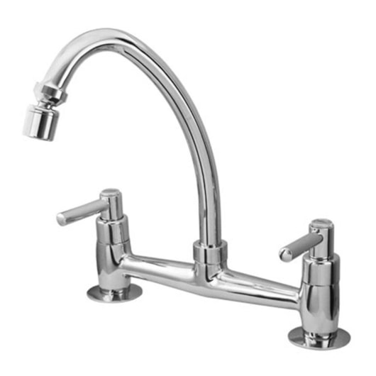 Misturador De Cozinha De Mesa Bica Móvel Use Cromado Romar DN15 - Imagem principal - fcb6a28b-7ce2-4135-a69e-753f83a9d6ab