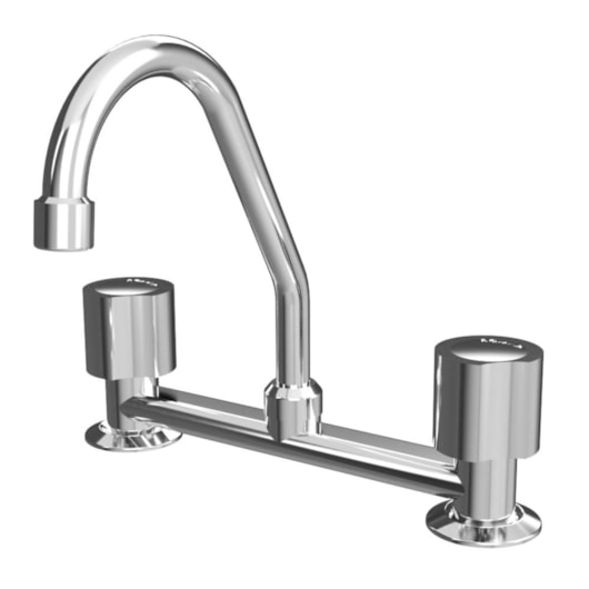 Misturador De Cozinha De Mesa C40 Cromado Romar DN15 - Imagem principal - b401993f-c46b-44b1-9381-f24a435161a7