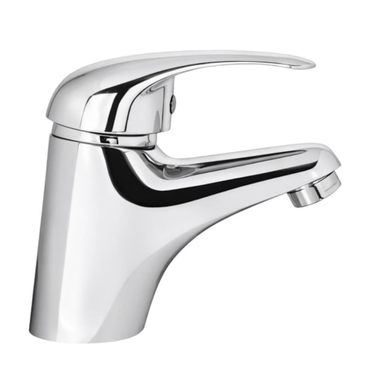 Misturador de Mesa Monocomando p/Lavatório Bica Baixa One Cromado DN15 Romar - Imagem principal - 902ea3ad-1af6-4814-8e2d-3e1b545c38a2