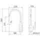 Misturador De Mesa Monocomando Para Cozinha Lift Ônix Docol - 0e2536c7-29e6-4a32-a9fd-9d1889a258f9