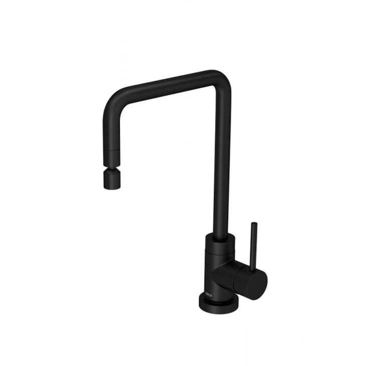 Misturador De Mesa Monocomando Para Cozinha Spin Black Matte Deca