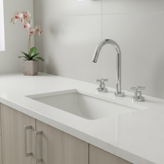 Misturador de Mesa p/Lavatório Bica Alta Cromado Romar - Imagem principal - 895861e1-19e7-4d6e-99cd-b5f8c29e7eba