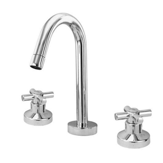 Misturador de Mesa p/Lavatório Bica Alta Cromado Romar - Imagem principal - c66debab-e2cd-4e0d-9011-1369d0cd0517