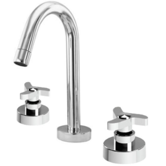 Misturador de Mesa p/Lavatório Bica Alta Wind DN15 Cromado Romar - Imagem principal - 18c0439f-26fc-4c36-822e-4321050c38dc