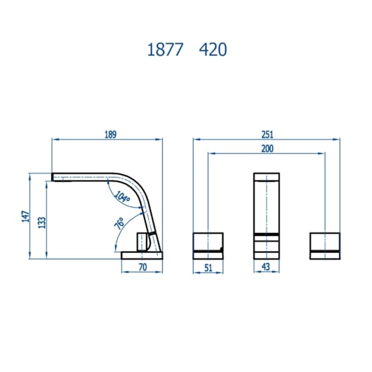 Misturador de Mesa para Banheiro e Lavabo Preto Fosco Essence 1877 BK420 DN 15 1/2 Fani - Imagem principal - 5d65e230-e710-4794-a420-33573e0ec213