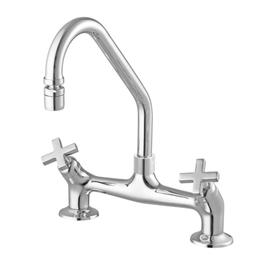 Misturador De Mesa Para Cozinha Bica Alta 3006 Nya Cromado Meber - Imagem principal - a859c4ac-3d83-4c3f-a00a-7cad7017a112