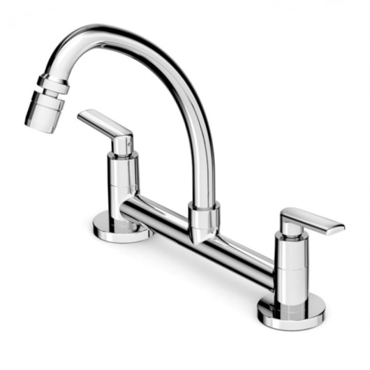 Misturador De Mesa Para Cozinha Bica Móvel C/ Arejador Articulado Smart-N Cromado Celite - Imagem principal - dad64d7e-3e28-441f-a953-2c109ed4656b