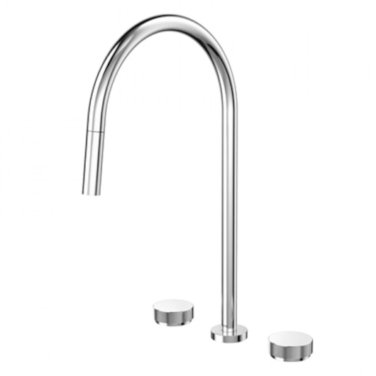 Misturador De Mesa Para Cozinha C/ Ducha Retrátil Mix&match Cromado Docol - Imagem principal - d392bb48-d00b-4aea-8dcb-dcd61d199979